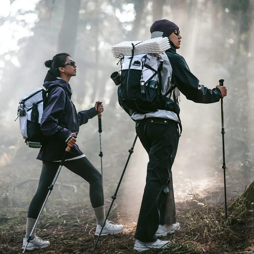 Рюкзак туристичний Naturehike Helium CNK2300016, 30+5 л, білий - фото 11