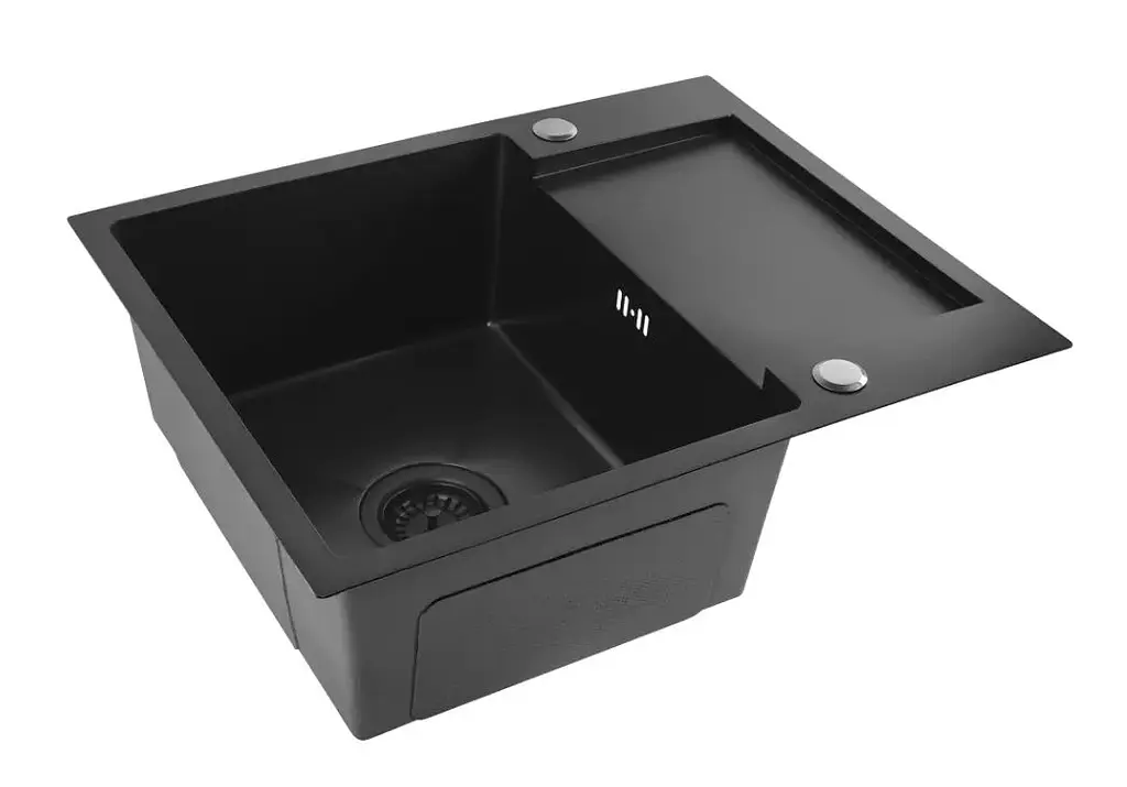 Кухонна мийка Rea Paul 600x480 мм black ZLE-06011