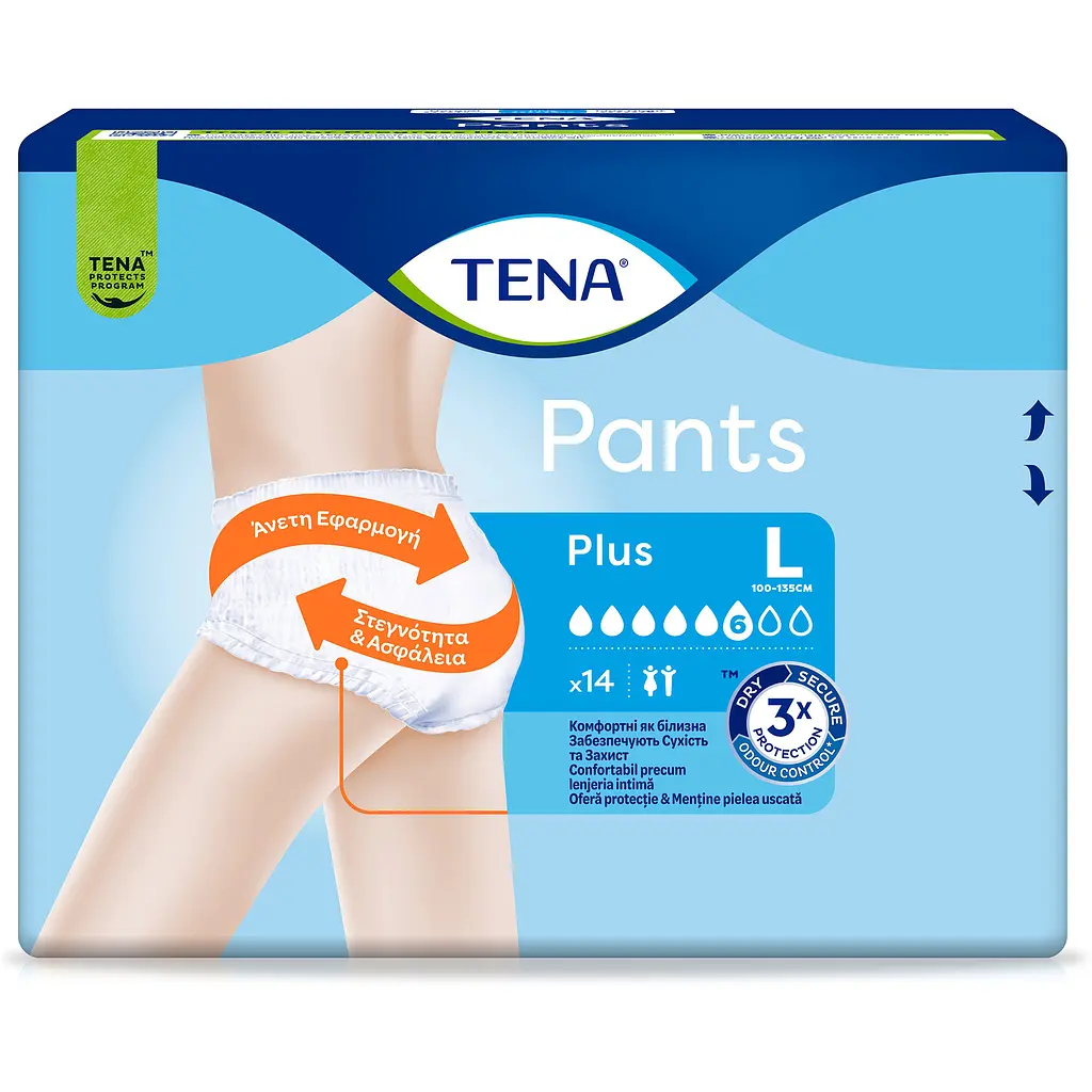 Труси-підгузки для дорослих Tena Pants Plus Large 14 шт. - фото 2