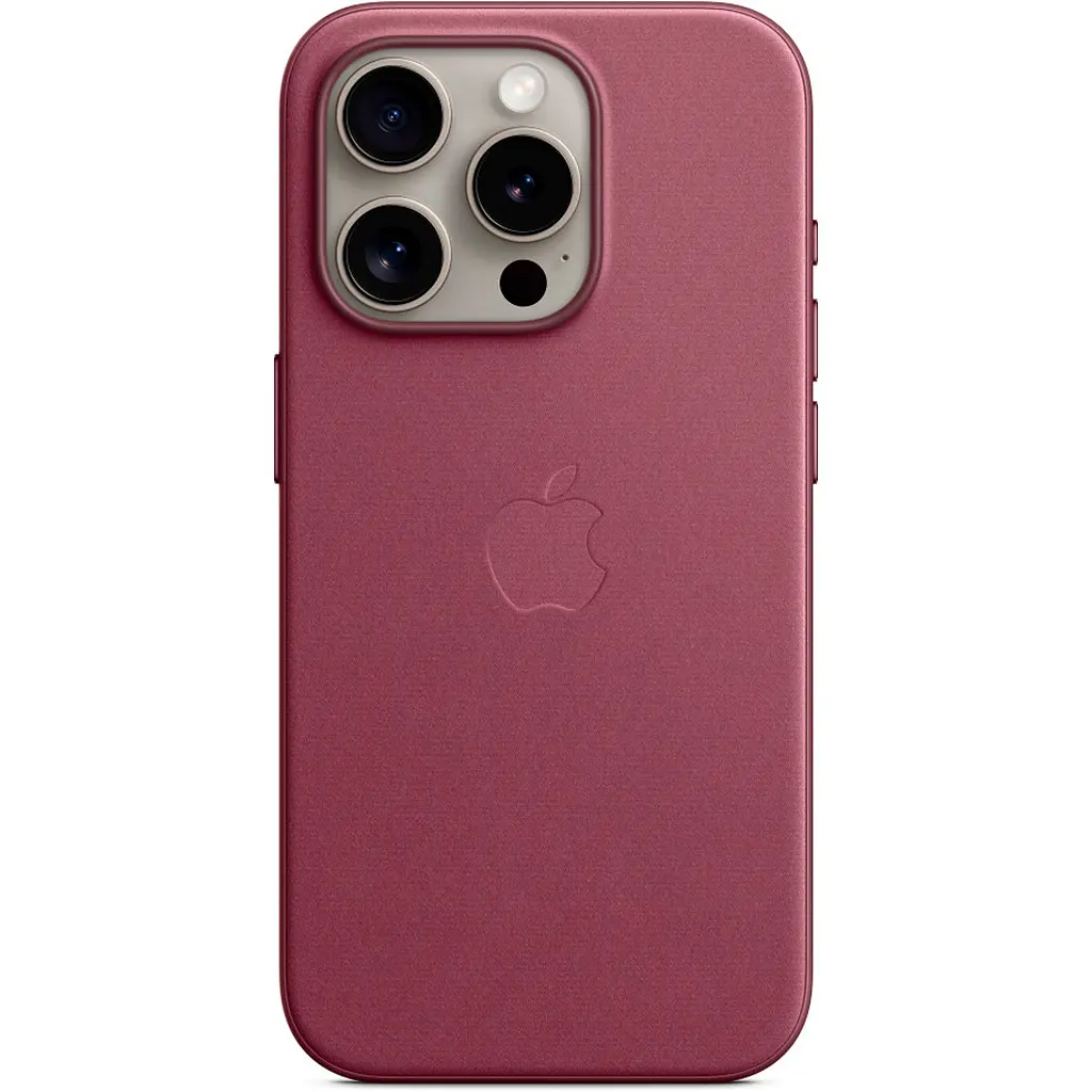 Чохол FineWoven Case with MagSafe для Apple iPhone 15 Pro Mulberry AAA [94480] - фото 2