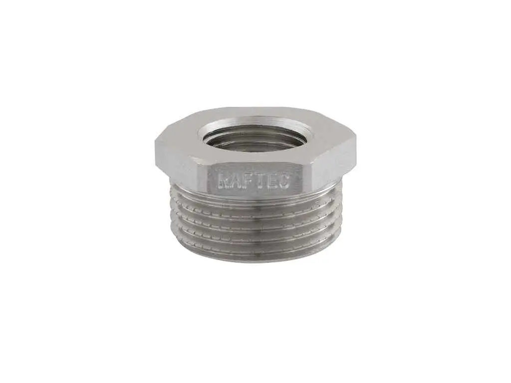Футорка RAFTEC 1"Зх1/2"В латунь, ЗВ, DN25х15, нікель, F0301 - фото 3