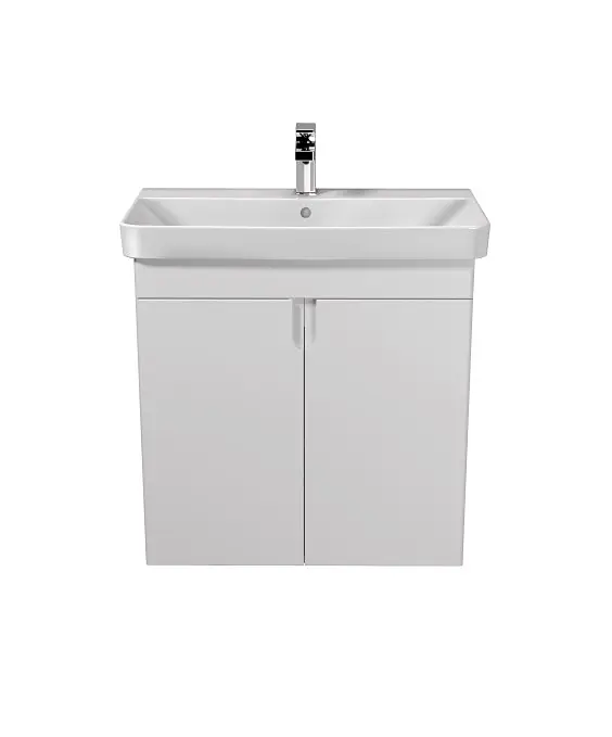 Тумба Мойдодир Simple White 70-U умивальник River 70 Білий універсальна Білий - фото 5