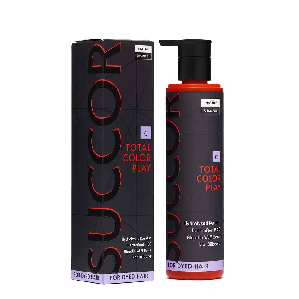 Шампунь для фарбованого волосся Total Color Play Shampoo Succor 250 мл - фото 2