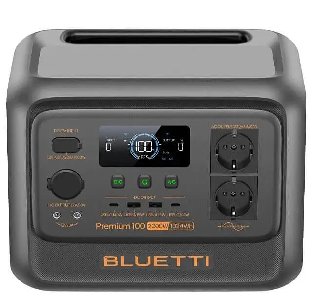 Зарядная станция BLUETTI Premium 100 V2 / 2000 Вт / 1024 Вт/ч / LiFePO4 (PR100V2) UA - фото 5