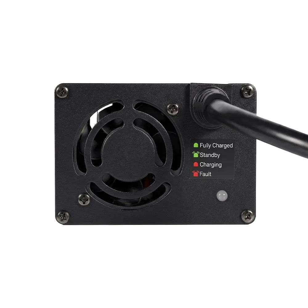 Зарядний пристрій для акумуляторних батарей LiFePO4 29.2V/20A Power Queen P24V20A-BCHA-MINI-X (44-00530) - фото 9