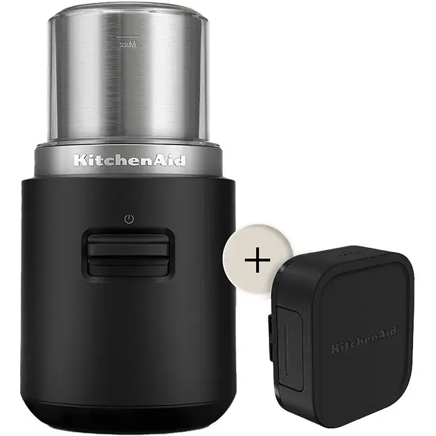 Кофемолка KitchenAid Go Cordless 12V беспроводная с аккумулятором (5KBGR111BM) - фото 5