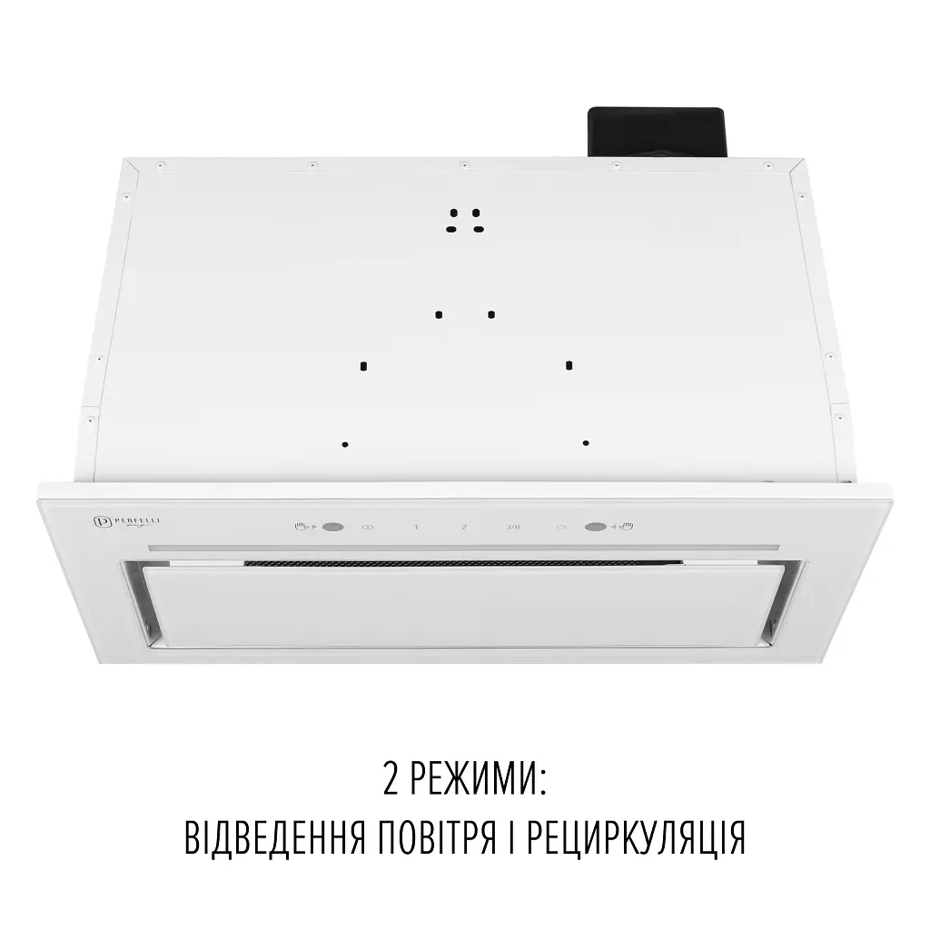 Витяжка повновбудована Perfelli Design Filini 5 Bianco Silenzio - фото 10