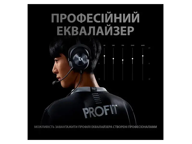 Гарнітура Logitech G PRO X with Stand Black (991-000358) - фото 9