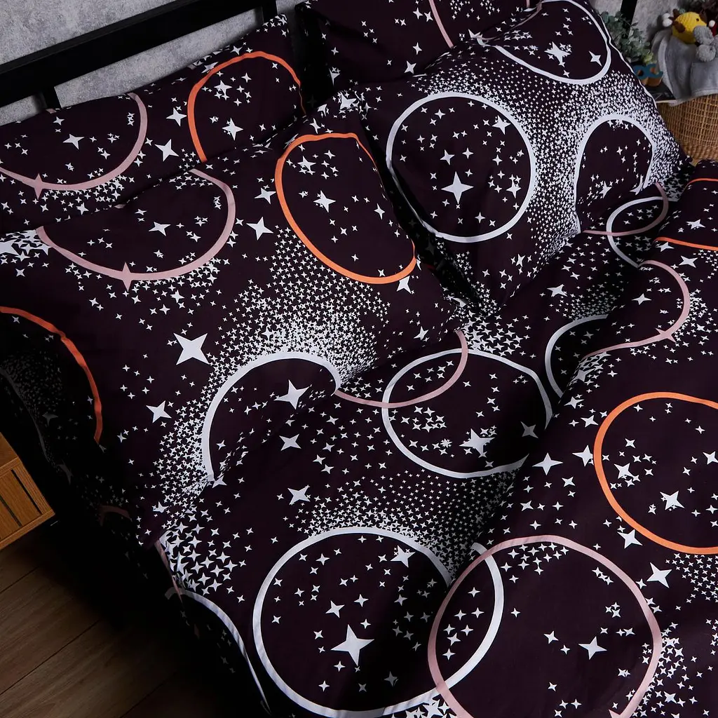 Набор наволочек Moon&Star Бязь Gold Люкс Cosmic Vibes 40х60 см 2 шт - фото 3