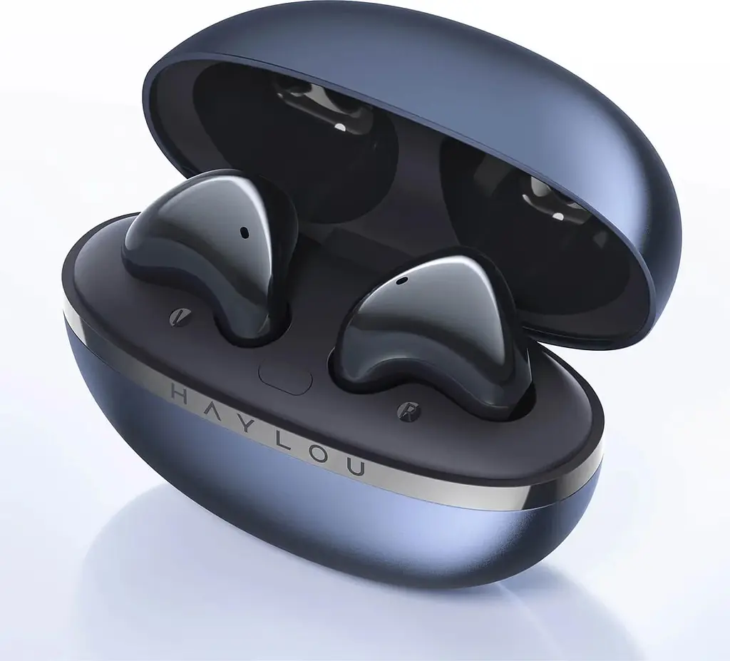 Бездротові навушники Bluetooth Haylou X1, BT5.3, ENC, IPX4, 6h, TWS Earbuds blue 2024 UA UCRF - фото 4