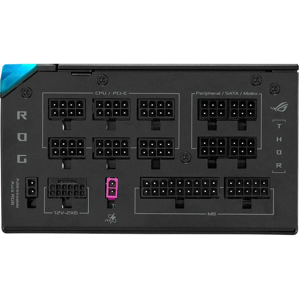 Блок питания ASUS ROG THOR 1000W ATX 3.1 80+ Platinum (90YE00V3-B0NA00) - фото 6