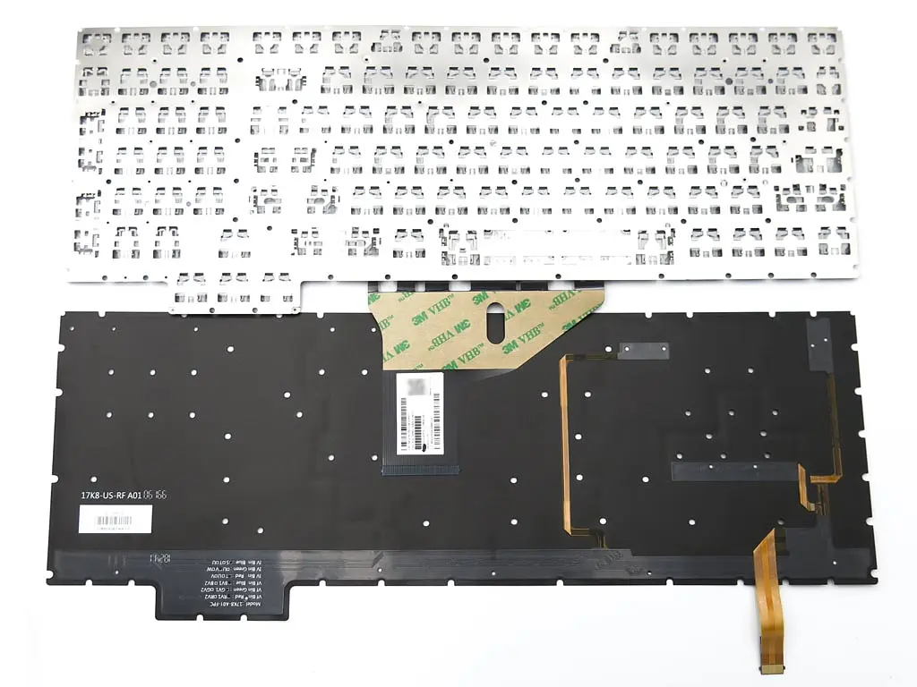 Клавіатура для HP OMEN 15-CE, 15-CE000, 15-ce008ca, 15-ce010ca (RU Black з RGB підсвічуванням). Оригінал. - фото 2