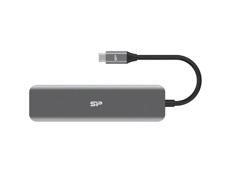 Док-станція Silicon Power SU20 7 in 1 HDMI USB-C PD 60W (SPU3C07DOCSU200G) - фото 2