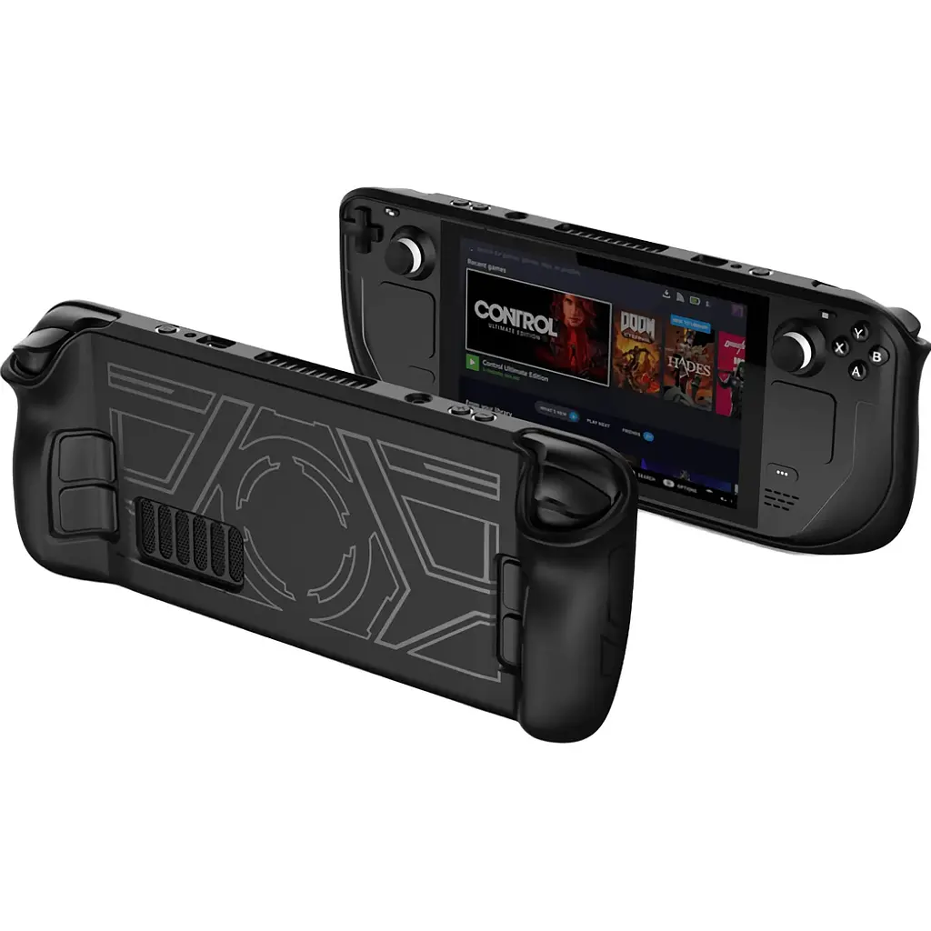 Чехол Dobe TY-2830 Silicon Case для Valve Steam Deck Black [132165] - фото 3