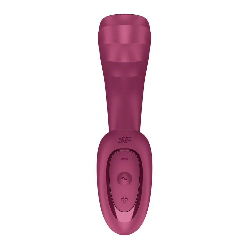 Вибратор Satisfyer G for Goddess 3 Wine Red Вагинально-клиторальный - фото 4