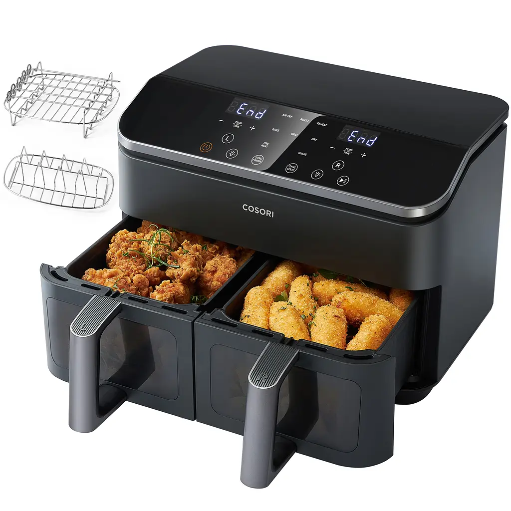 Мультипіч Cosori Dual Basket CAF-R901-AEU (KAAPAFCSNEU0181Y) - фото 4
