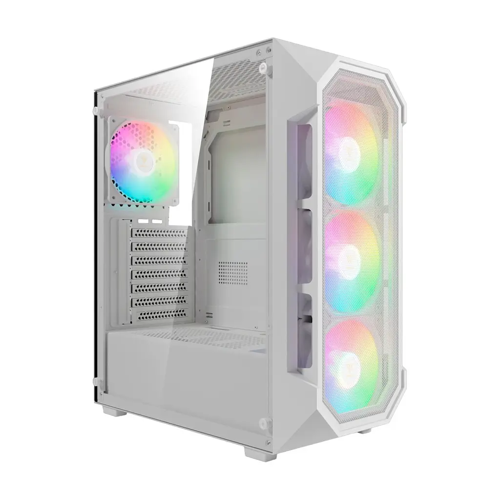 Корпус для ПК Gamdias AURA GC1 ELITE ARGB WH (4711514500608)
