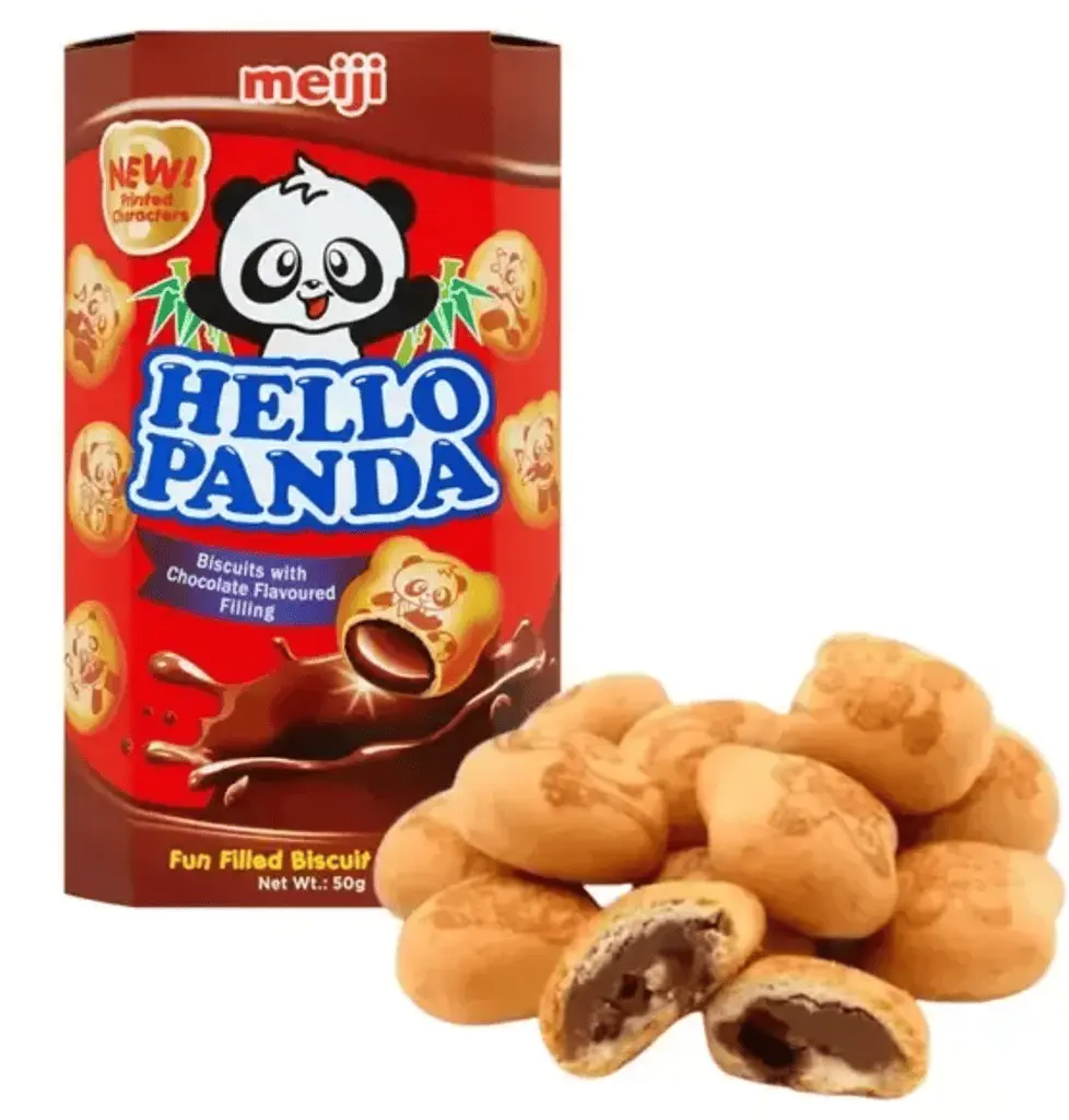 Печиво Meiji Hello Panda Biscuits Choco 42г - фото 2