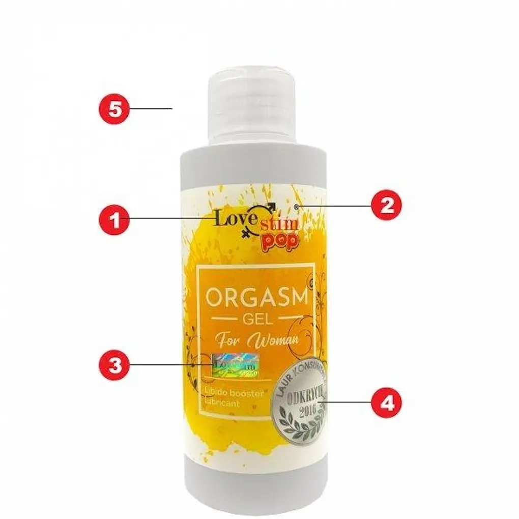 Стимулирующий гель Lovestim Pop Orgasm Gel, 150 мл - фото 3