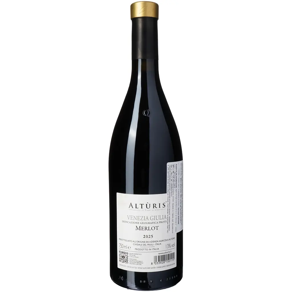 Вино Alturis Merlot червоне сухе 13% 0.75 л (ALR15752) - фото 4
