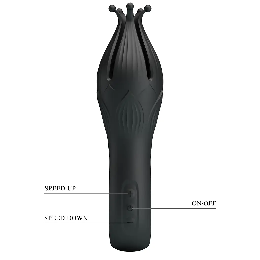 Мастурбатор PRETTY LOVE ARELLA, 12 vibration functions PRETTY LOVE BI-300082 102636 - фото 2