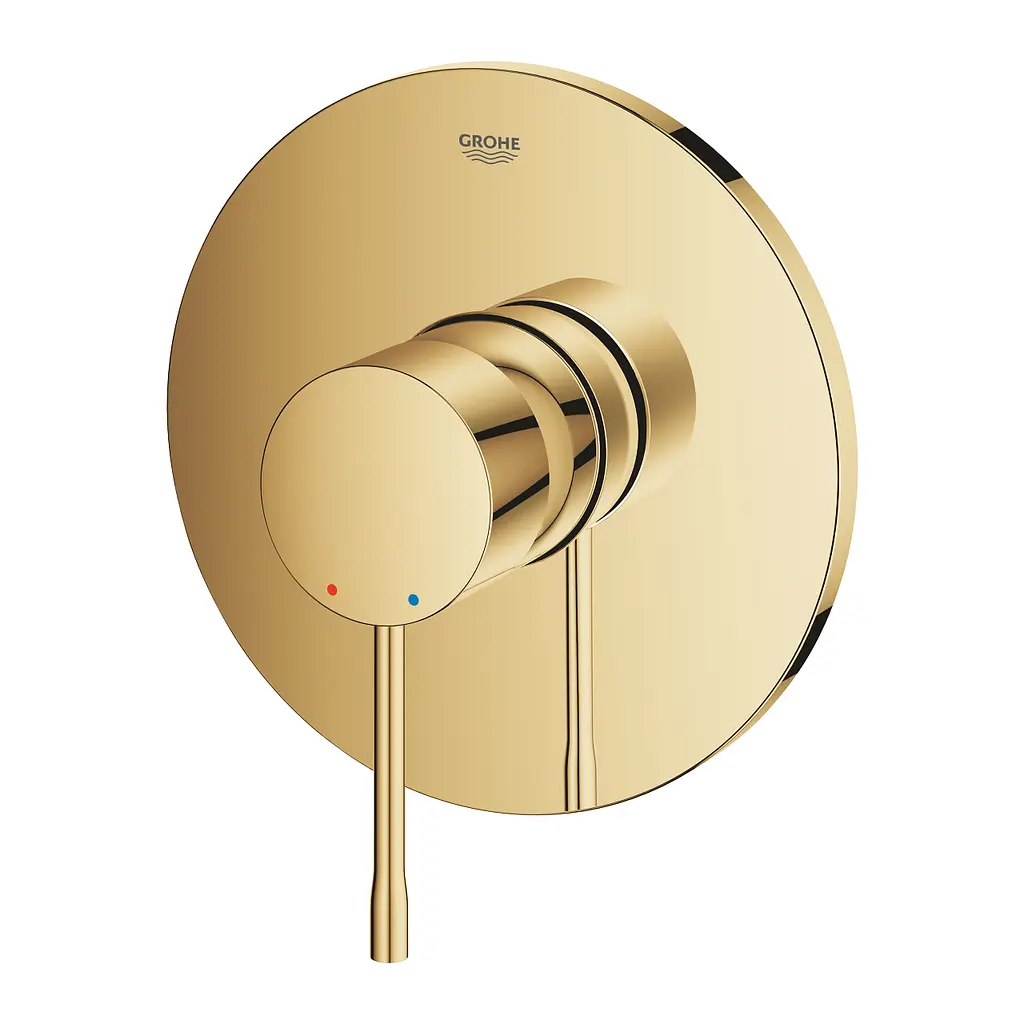 Змішувач прихованого монтажу на 1 вихід Grohe Essence 24168GL1, Золотий - фото 4