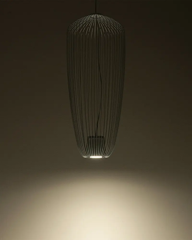 Подвесной светильник, люстра Nowodvorski 11242 Pumpkin S GU10 1x10W IP20 Светло-серый - фото 3