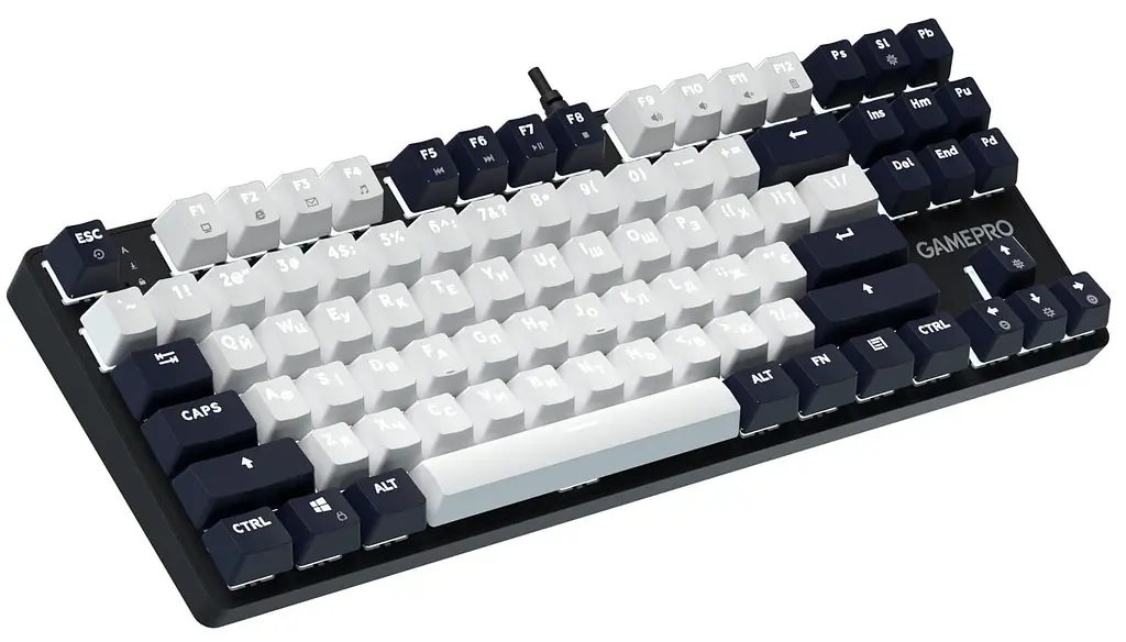 Клавіатура GamePro Genesis Metallic 87% Red switches (MK110B) - фото 3