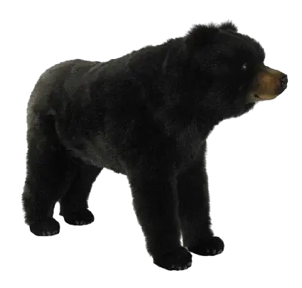 М'яка іграшка Hansa Чорний ведмідь Hansa, серія Animal Seat, 87 см - фото 2