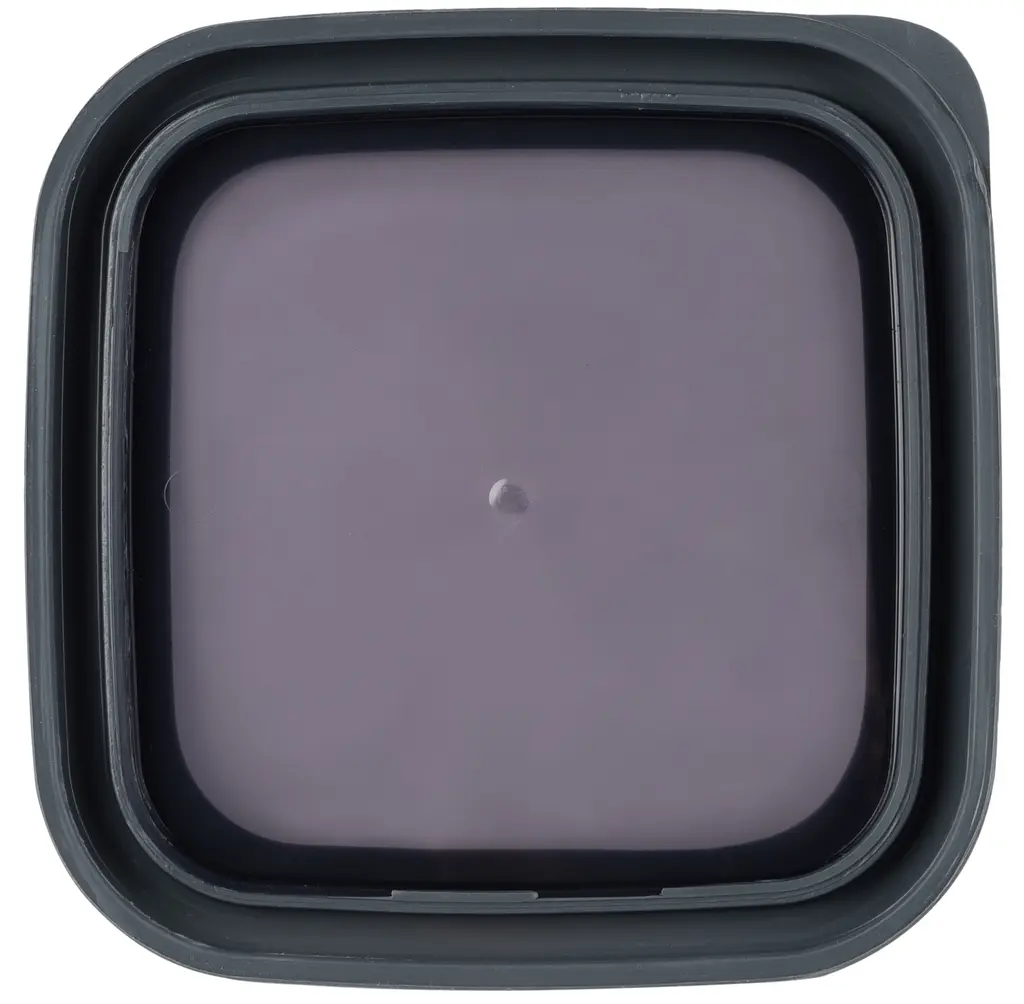 Контейнер для сыпучих продуктов Violet House 1.7 л черный (0311 Transparent Black) - фото 3