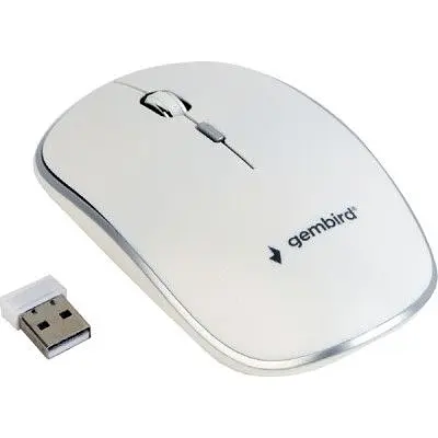 Комп'ютерна мишка Gembird (MUSW-4B-01-W) White (MUSW-4B-01-W) - фото 2