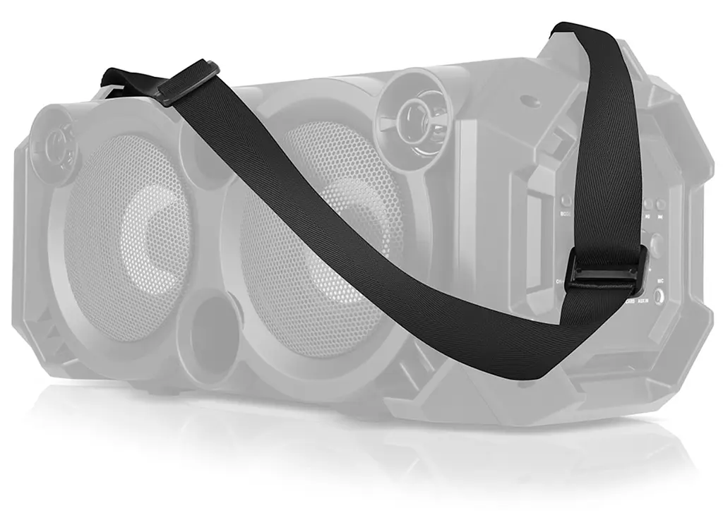 Портативная колонка бумбокс REAL-EL RX751 Boombox 36W Bluetooth TWS, Karaoke, RGB, Black - фото 8