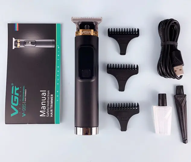 Професійний триммер VGR V-985 машинка для стрижки волосся USB Type-C 5 Вт - фото 7