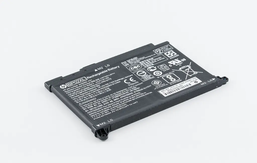 Акумулятор для ноутбука HP Pavilion 15-AU HSTNN-LB7H, 5150 mAh (41Wh), 2cell, 7.7V, Li-ion, чорний - фото 2