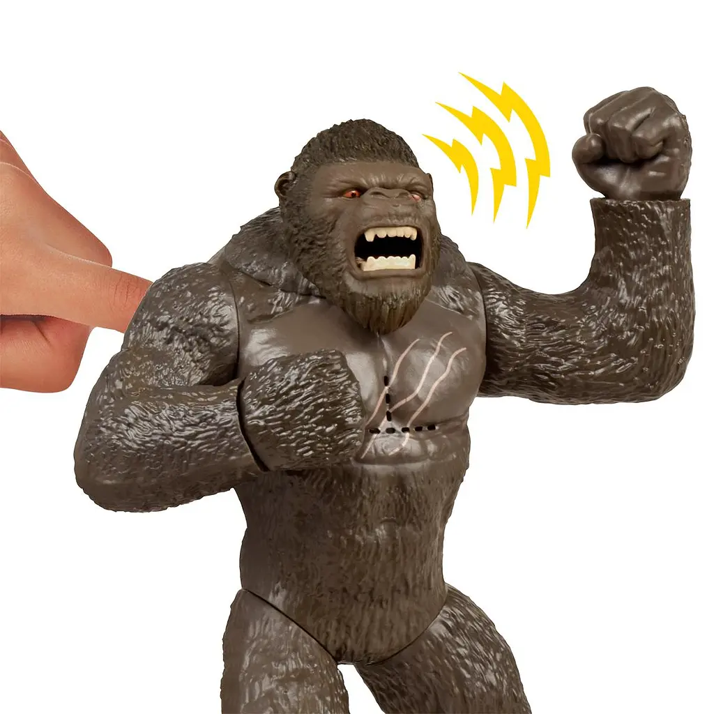 Фігурка GODZILLA VS. KONG S2 – КОНГ ГОТОВИЙ ДО БОЮ (18 см, звук) Godzilla vs. Kong 35757N - фото 2