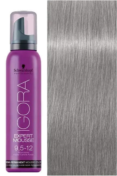 Мусс-краска для волос Schwarzkopf Professional Igora Expert Mousse, тон 9,5-12, 100 мл (1917518) - фото 3