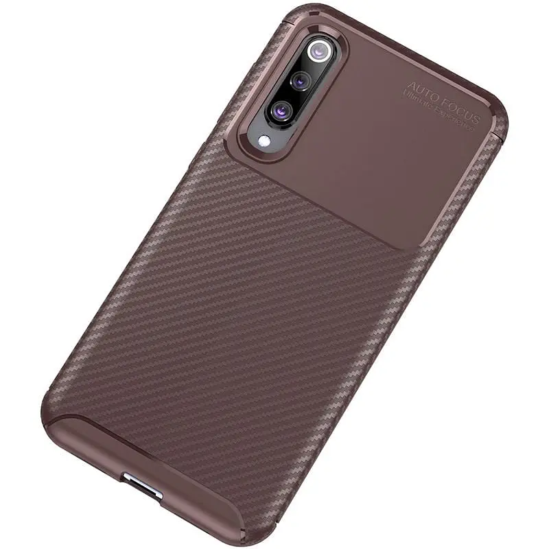 Чехол-накладка Toto TPU Carbon Fiber 1.5 mm Case Xiaomi Mi 9 SE Coffee - фото 2