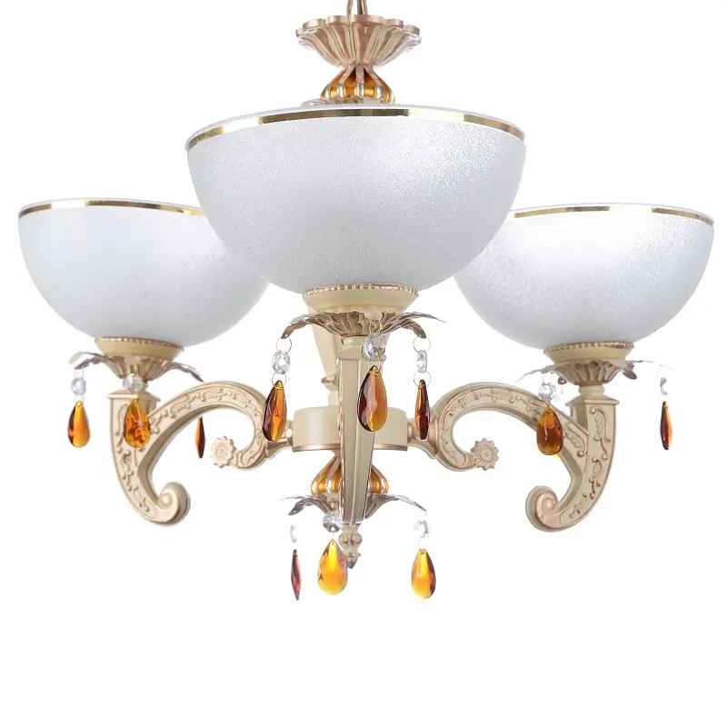 Люстра подвесная Brille классическая E27 60W G (BKL-176S/3) - фото 5