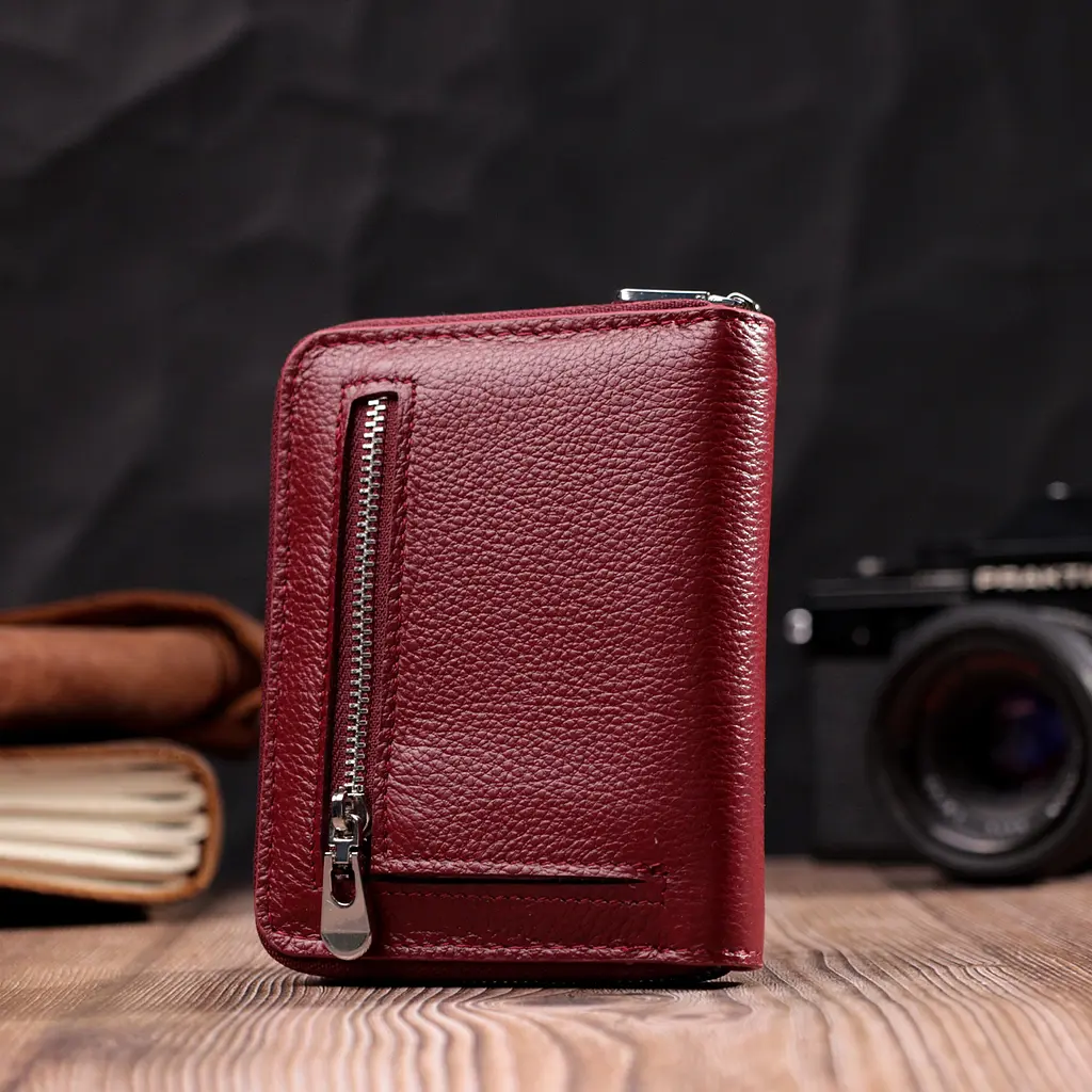 Кожаный женский кошелек ST Leather 11.8х9.5х2 см acs0028400 - фото 7