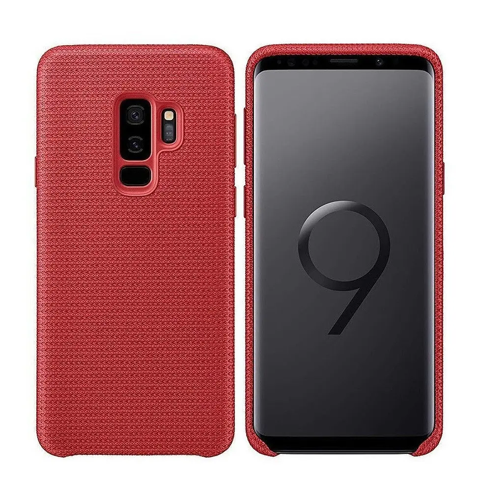Чохол протиударний синтетичний Cover Hyperknit EF-GG965FREGWW для Samsung S9 Plus Red - фото 3