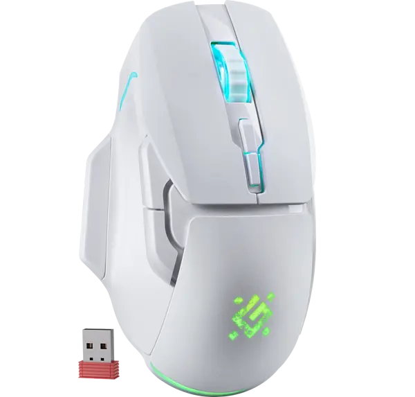 Миша Defender Stix GM-009 White (52009) - фото 2