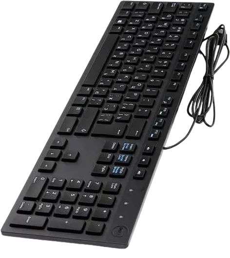 Клавіатура Dell KB216 Multimedia Black (580-AHHE) - фото 2