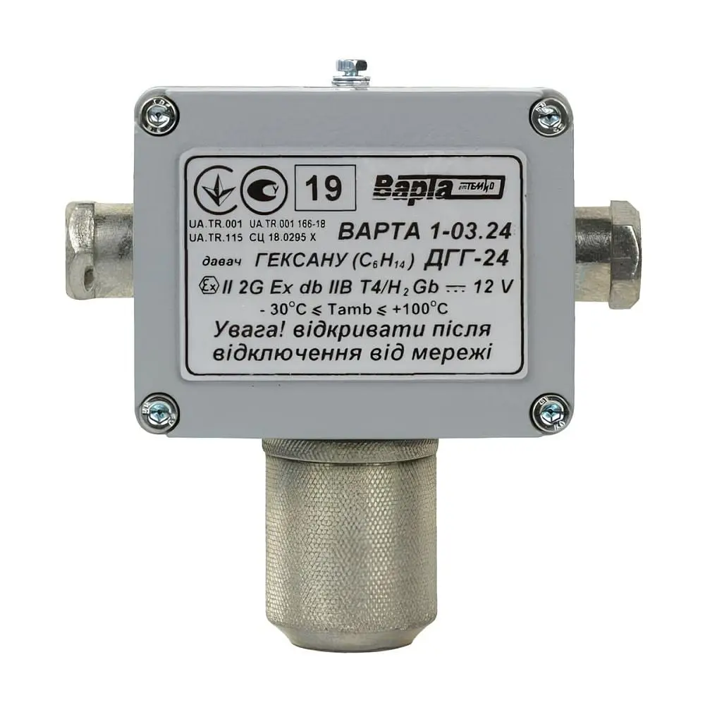 Датчик горючих газів промисловий Теміо ДГГ-24 для блоку керування ВАРТА 1-03.24 / ВАРТА 1-03.24П (96-00104) - фото 5
