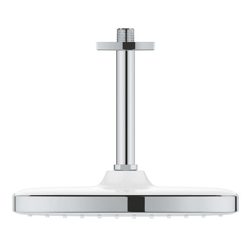 Лійка для верхнього душу з тримачем Grohe Tempesta 250 Cube, Хром - фото 4