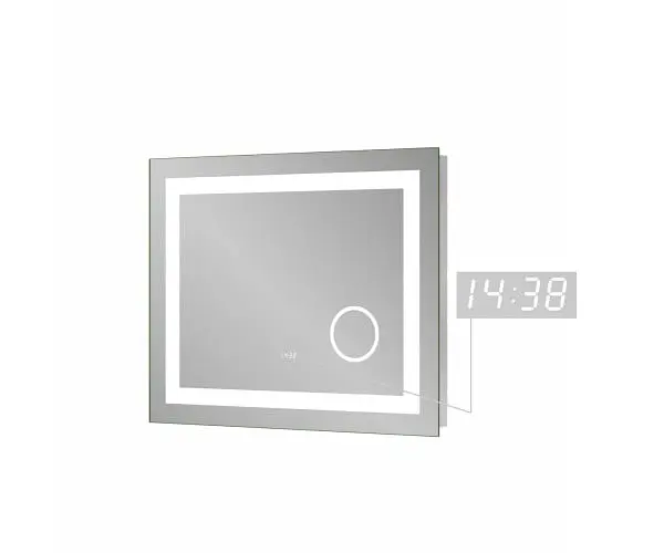 Дзеркало Sanwerk з підсвіткою УЛЬТРА "Мега" 90*65 (ZU0000137)