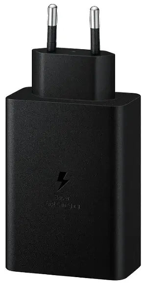 Мережевий зарядний пристрій Samsung 65W Power Adapter Trio (w/o cable) EP-T6530NBEGEU Black (6972206) - фото 3