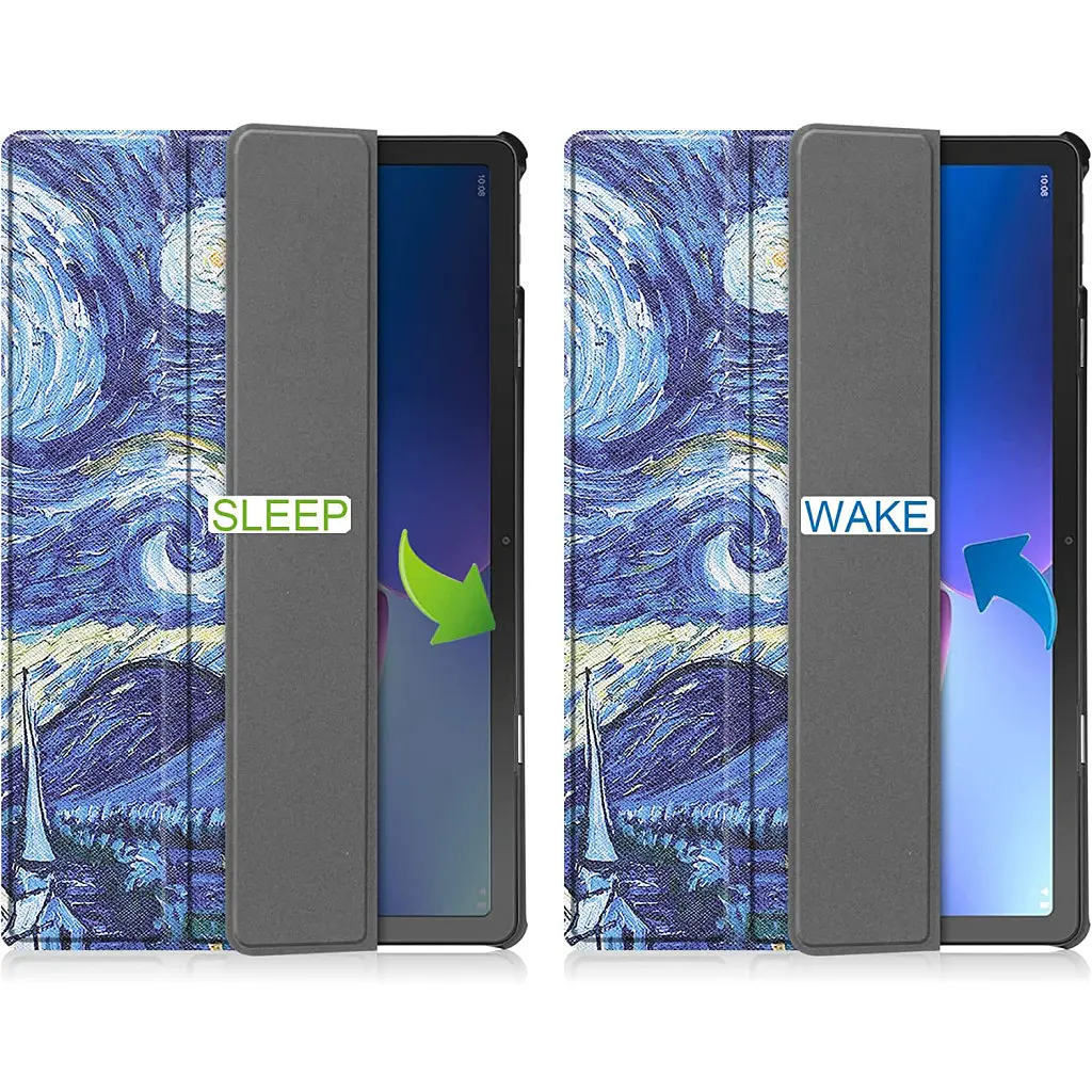 Чохол до планшета BeCover Smart Case Samsung Tab S9 Plus (SM-X810/SM-X816)/S9 FE Plus (SM-X610/SM-X616) 12.4" Night (710379) - фото 3