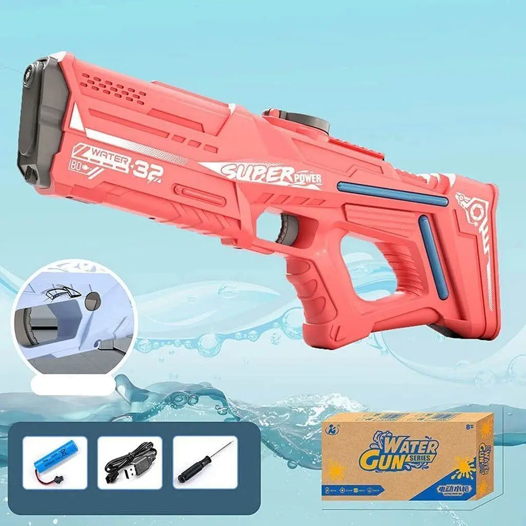 Водяний автомат DK Space Model Water Gun 9002A Red [138752] - фото 5