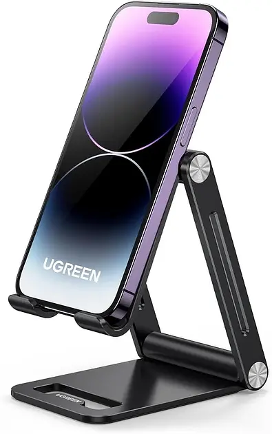 Тримач для телефона Ugreen LP263 Phone Holder with Roller Black (90459) - фото 2