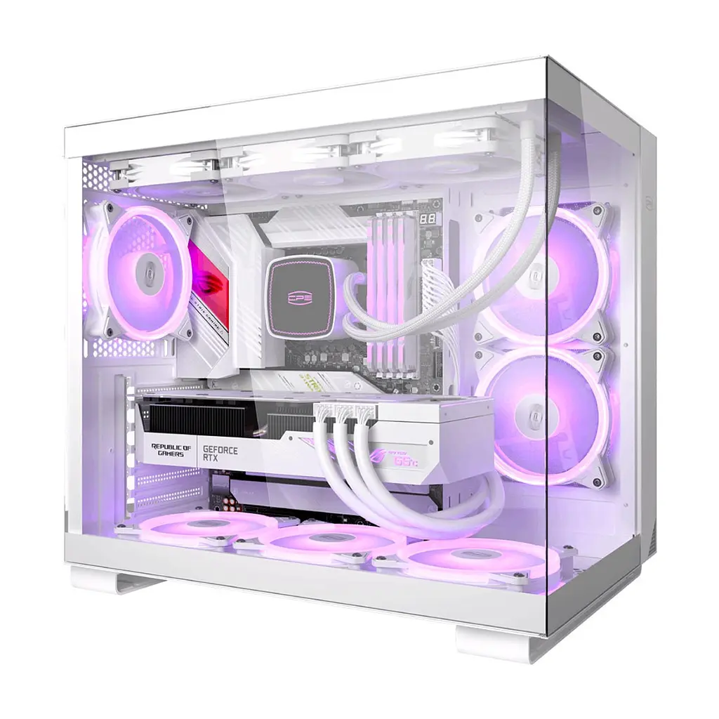 Корпус для ПК PcCooler C3 T500 ARGB WH - фото 2